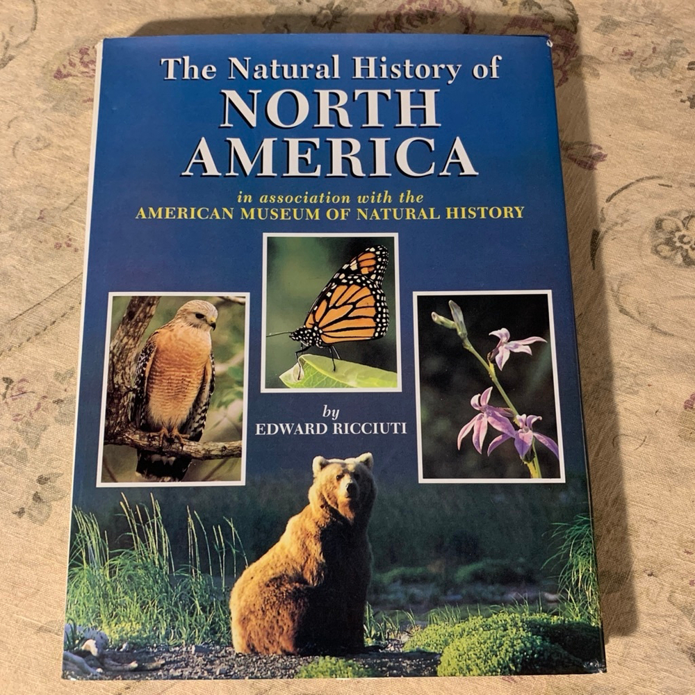The Natural History of North America Book by Edward Ricciuti - Blue/Green